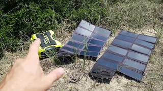 OBX Boondock Camping Using Solar