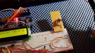 Arduino ile UHF field strenght meter denemesi