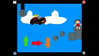 a  bad game I made in scratch jr  (friday night funkin)