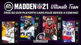 FREE 95 OVR Playoffs Player! PLUS Madden 21 Series 4 Confirmed, New Sets, Solos And More