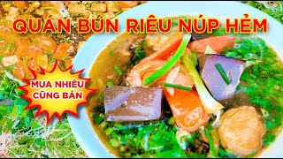 THƠM NỨT MÙI CUA ĐỒNG QUYỆN VỚI MẮM TÔM từ QUÁN BÚN RIÊU HẺM NHỎ!!! Saigon's Best