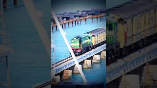 World's most Dangerous Bridge || Pamban Bridge #pambanbridge #shorts