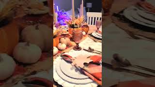 Thanksgiving Tablescape