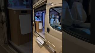 Luxury van life with cool bathroom #vanlife #vanliving #rv