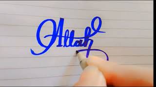 How to Write In design Words | Names Calligraphy | Handwriting