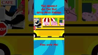 The wheels on the bus with Miss Stefani for #babies #toddlers and #preschoolers with #peppapig