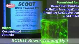 Scout Sewer Tracing Dye