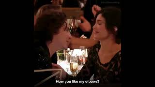 The live audio feed of Timothée and Kylie's conversation is quite revealing@BadLipReading