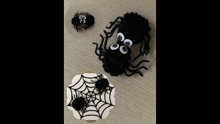 Nice spider from yarn / easy way to make Spider