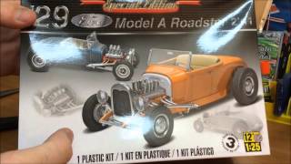 29 Ford Roadster Kit by Revell - What in the Box?