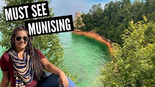 UPPER PENINSULA ROAD TRIP to the PICTURED ROCKS in MUNISING MICHIGAN | KAYAKING in LAKE SUPERIOR