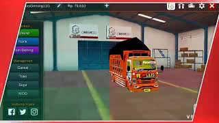 Mereview Truck ROLLIS Versi Bus Simulator Indonesia