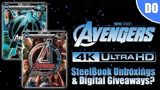 Avengers & Age of Ultron 4K Blu-ray SteelBook Unboxings | Best Buy Exclusives