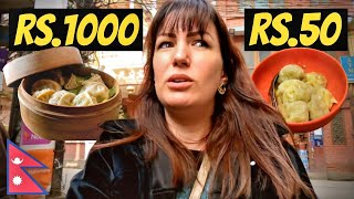 CHEAPEST MOMO Vs. MOST EXPENSIVE MOMO in Kathmandu | Nepali Food Hunt 🇳🇵