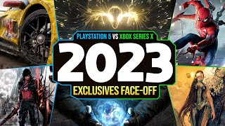 PlayStation 5 vs Xbox Series X Exclusive Games 2023 FACE-OFF