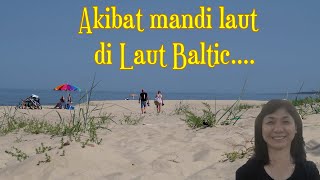 EARLY MORNING SWIM IN THE BALTIC SEA, POLAND (AUGUST 2020) / BEAUTIFUL BEACH