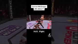 Connor McGregor UFC debut knockout #trending #viral #knockout #connormcgregor #ufc #shorts #tiktok