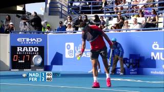 Nadal vs Ferrer Abu Dhabi 2013 SET1 Semifinal HD Full Match