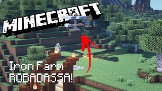 IRON FARM ROBADÍSSIMA! - Minecraft Utopia #8