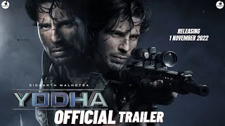 YODHA -TRAILER Review | indiamovie JP | Sidharth Malhotra | Raashii Khanna | Disha Patani.