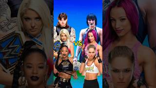 Sasha Banks & Rhea Ripley & Ronda Rousey VS Dominik Mysterio & Bianca Belair & Alexa Bliss 💥👹🤬