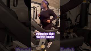 MY POSTPARTUM FITNESS ROUTINE #postpartum #fitnessmotivation #fitness #mamafit