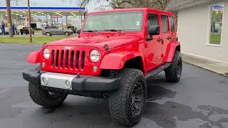 2015 Jeep Wrangler Unlimited SAHARA STK#1309