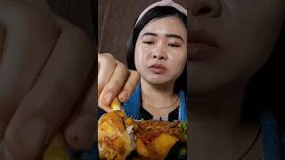 AYAM GORENG LALAPAN JENGKOL DAN SAMBAL PEDAS  #mukbang #ayamgoreng #jengkol #sambalterasi