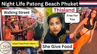 Night Life Of Patong Beach Phuket Thailand🇹🇭