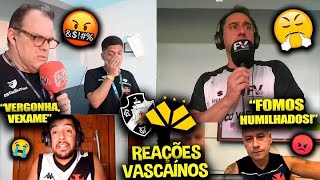 😂😂VAMOS RIR REAÇÕES VASCAÍNAS COM O VEXAME DO VASCO X CRICIUMA " NÃO AGUENTO MAIS" 😂😂