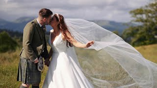 Eve And Liam's Amazing Wee Wedding at Kean's Cottage, Isle of Bute