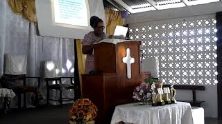 D.A.O.G. Sunday Service Preaching Asst. Pastor Candy Harris Theme Take From 1 Cor ch 15 vs 26