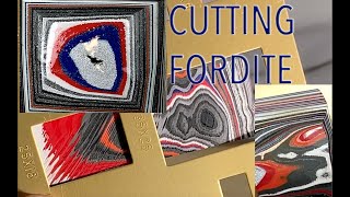 CUTTING CORVETTE FORDITE- Everything I Learned Cutting Fordite, Lapidary, Cabbing, Gem Materials