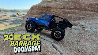 Remember the 1:24 ECX Barrage?  FCX118 Parts Made it Crawl Again!🫡 RC Run!