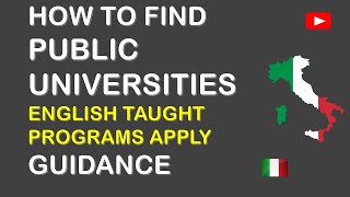 Find Public Universities and Your Course | Complete Guide