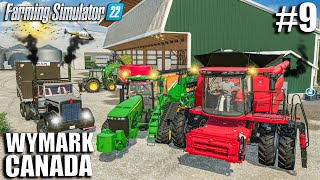 Cutting BARLEY and Planting SOYBEANS on GRANPA' S $5.000.000 FARM | Farming Simulator 22