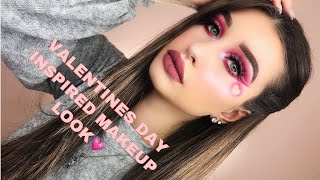 VALENTINES DAY INSPIRED MAKEUP | Herz gloschi