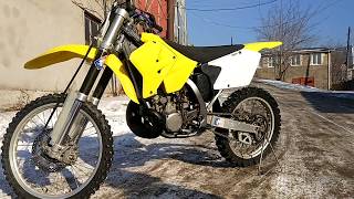 Suzuki RM250 2003 K3 Winter Test