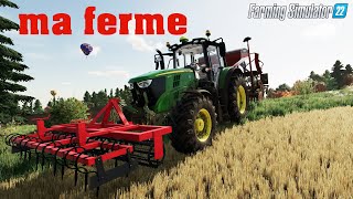 😁(LIVE FS22)😂 MA FERME🚜