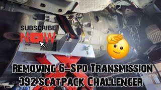 How to: Remove Manual Transmission 2016 Dodge Challenger ScatPack 392