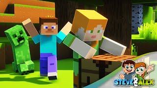 LE COMMENCEMENT - Steve&Alex (Court métrage Minecraft)