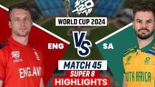 full highlights|England vs south Africa T20 World cup full match highlights