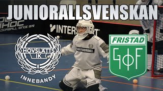 Highlights ”JAS” Hovslätts IK - Fristads GoIF SK (Innebandy/Floorball)