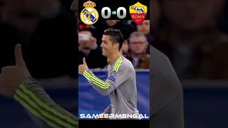 Unstoppable Skill Showcase: Real Madrid vs AS Roma Highlights #yt #ytshorts #shorts #viral