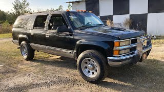 This thing goes anywhere! OBS Diesel Suburban