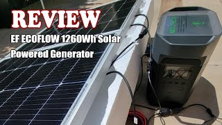 EF ECOFLOW 1260Wh Solar Powered Generator Review - See before you buy!