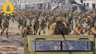 ARMA 3 - 1,000 Soldier battle | NPC War & A.I battle | Streets of Stalingrad