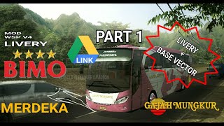 Jbhd wsp livery bimo,merdeka,gajah mungkur pink+ Base Livery vector part1