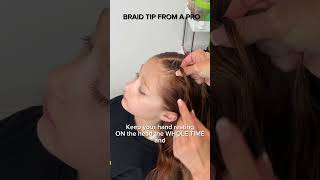 The BEST HACK to get tight braids - REVEALED #hairbraids #hairhacks #hairtips #braids #hairstyle