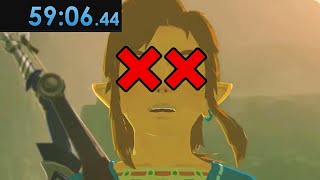 Breath Of The Wild But The Speedrun Ends When I Die